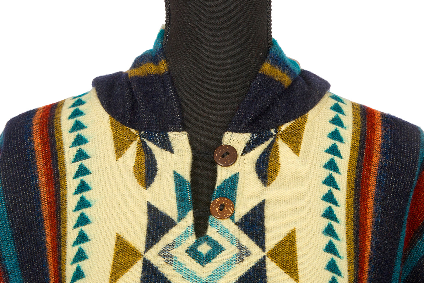 EcuaFina Poncho Paleo Kleurmix