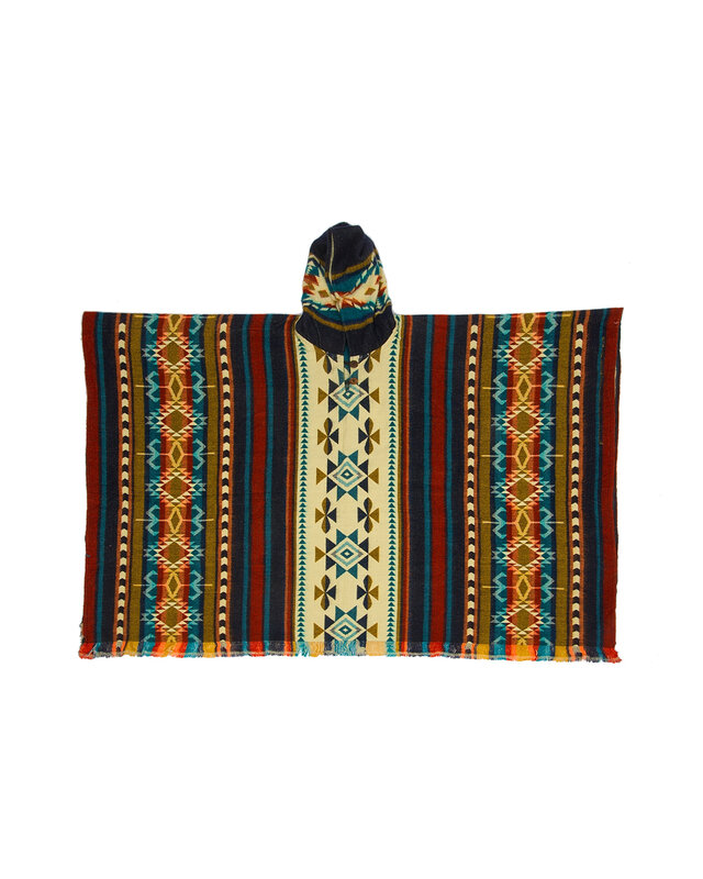 EcuaFina Poncho Paleo Kleurmix