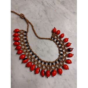 Collier Mandi Wasi - fait à la main à partir de graines