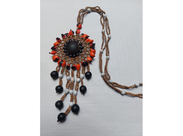 EcuaFina Beautiful handmade necklace: Mandi Sol