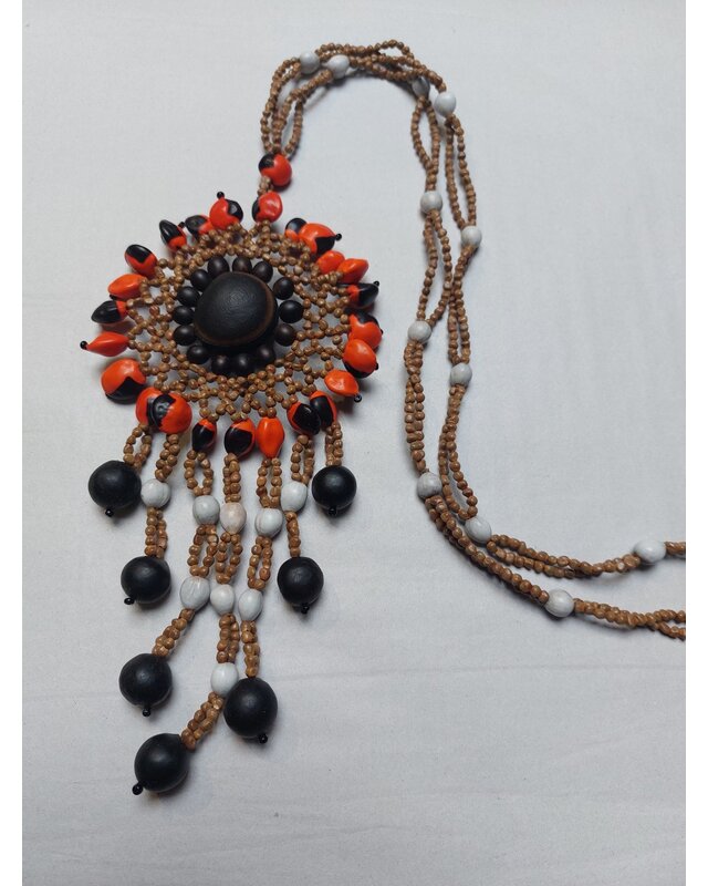 EcuaFina Magnifique collier fait main : Mandi Sol