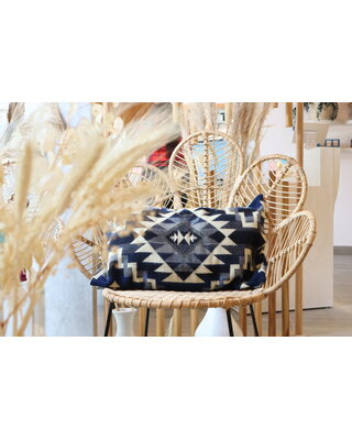 EcuaFina Rectangle alpacawool pillow - Chimborazo Black