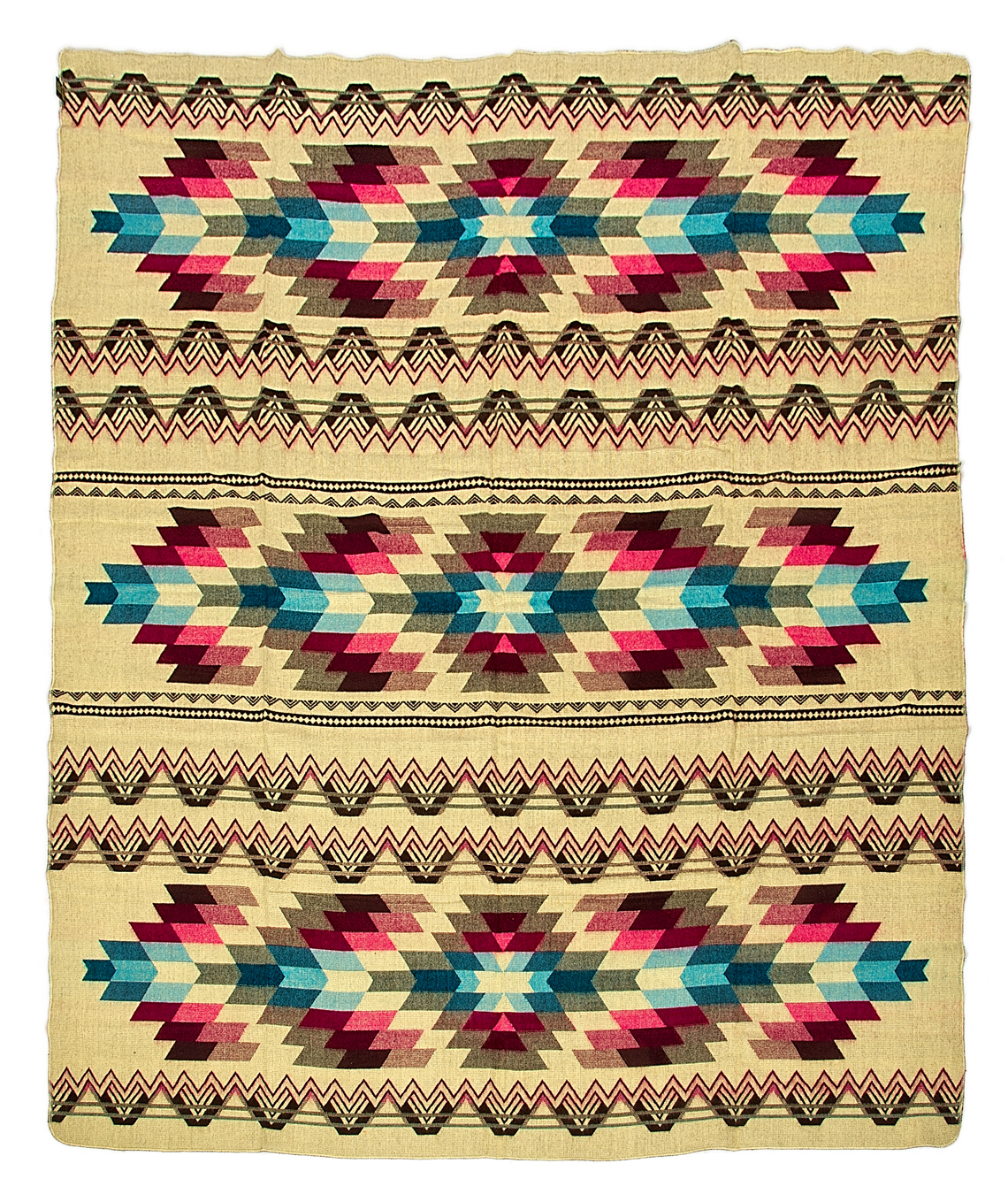 EcuaFina Alpaca native blanket - Antisana - Purple