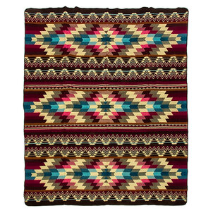 EcuaFina Alpaca native Decke - Antisana - Lila