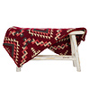 Alpaca native blanket - Chimborazo Red