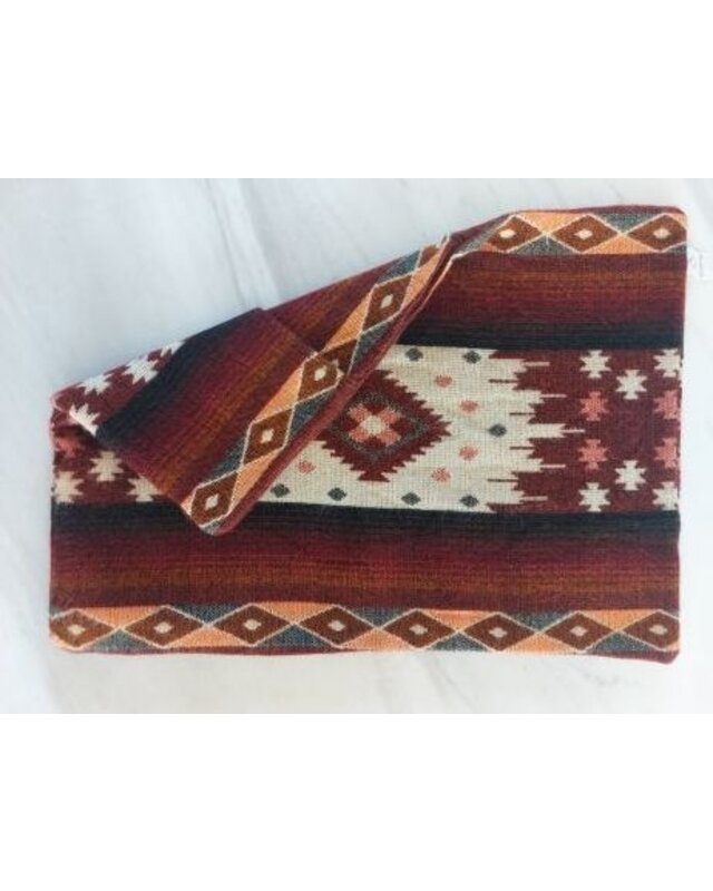 EcuaFina COVER Kissen Quilotoa Rot 40x60