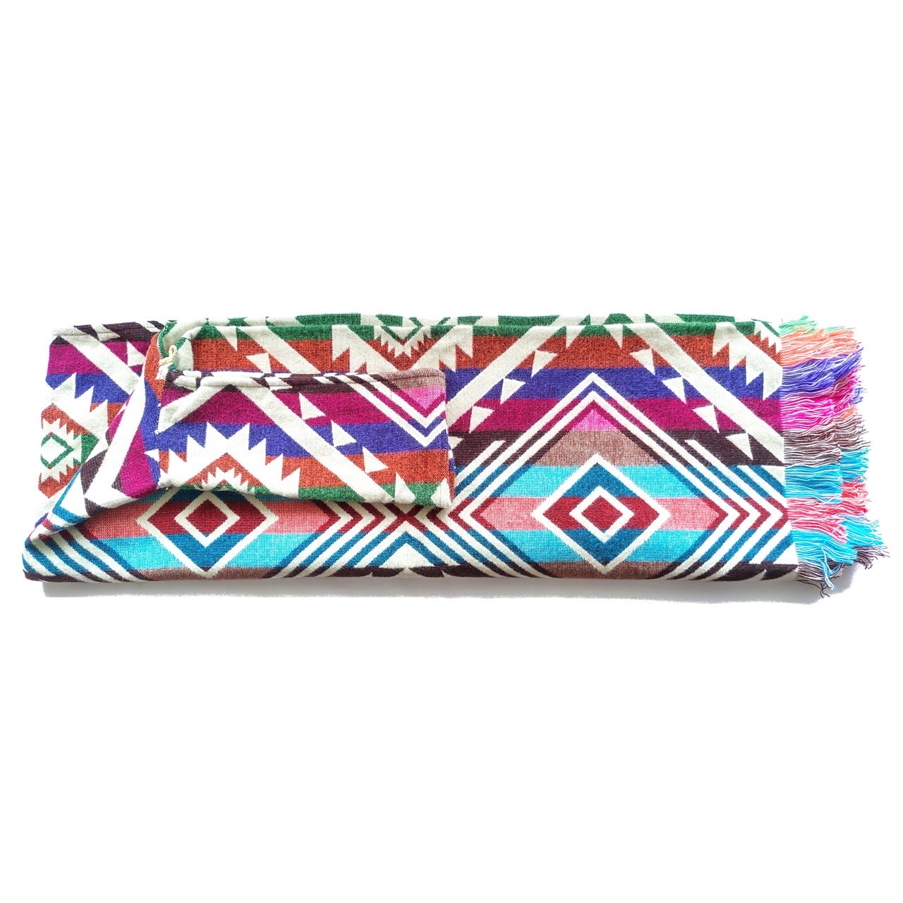 EcuaFina Poncho Entente Flower