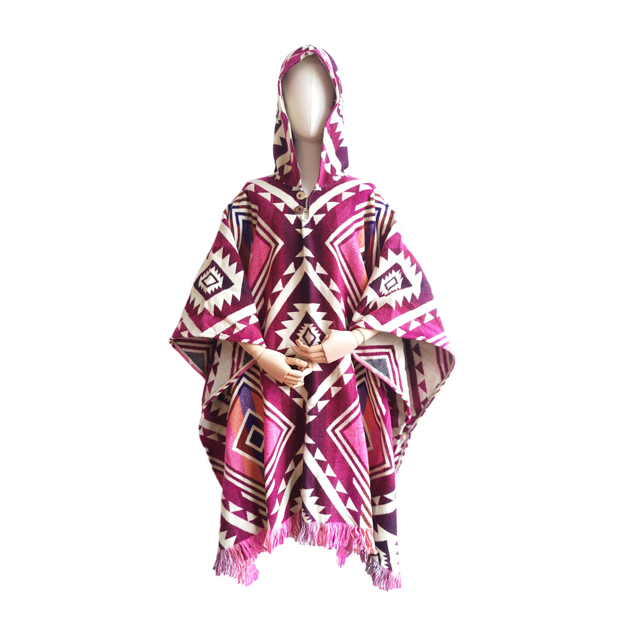 EcuaFina Poncho rose Entente