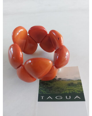 EcuaFina Tagua Bracelet Triangle Yellow