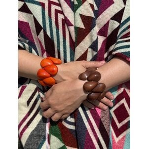 EcuaFina Tagua Bracelet TRI-YEL