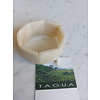 Tagua Bracelet SQU-WHITE