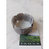 Bracelet en Tagua Carré Gris