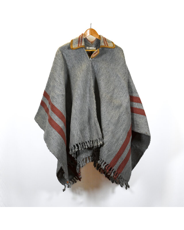 EcuaFina Poncho Chagra Pava - 100% wol