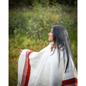 EcuaFina Poncho Chagra  Tangara - 100% pure laine