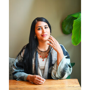 EcuaFina Necklace Mandi Norma - Helps to save the rainforestand