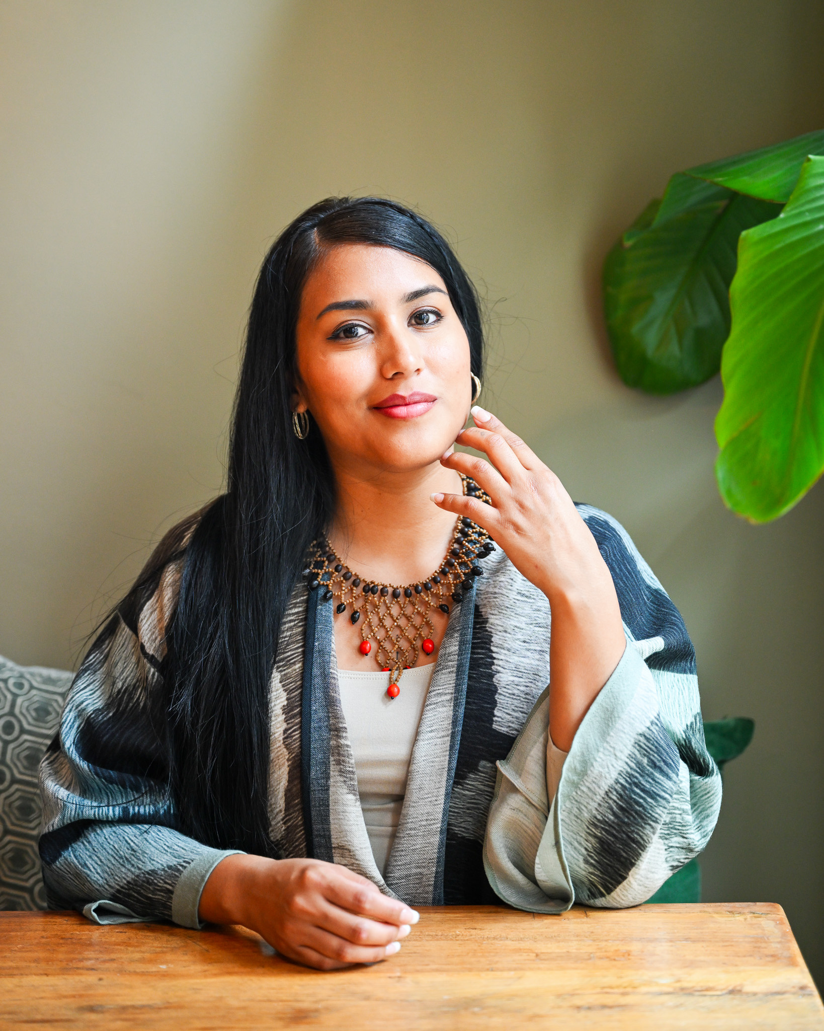 EcuaFina Necklace Mandi Norma - Helps to save the rainforestand