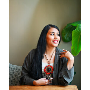 EcuaFina Beautiful handmade necklace: Mandi Sol