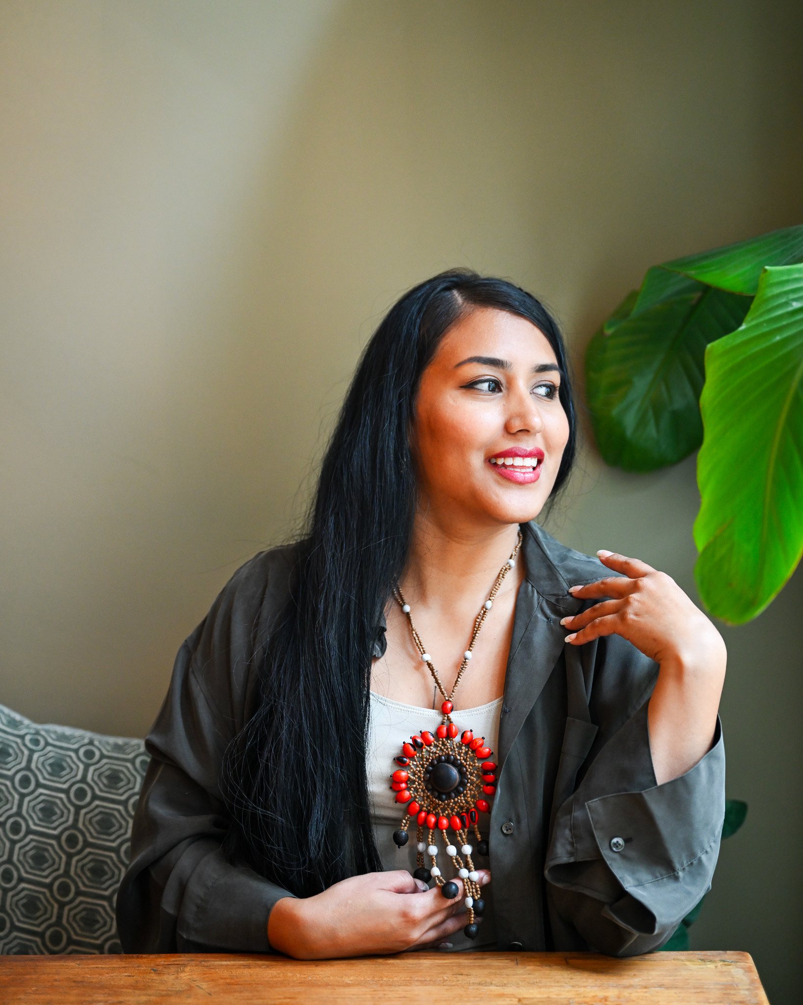 EcuaFina Magnifique collier fait main : Mandi Sol