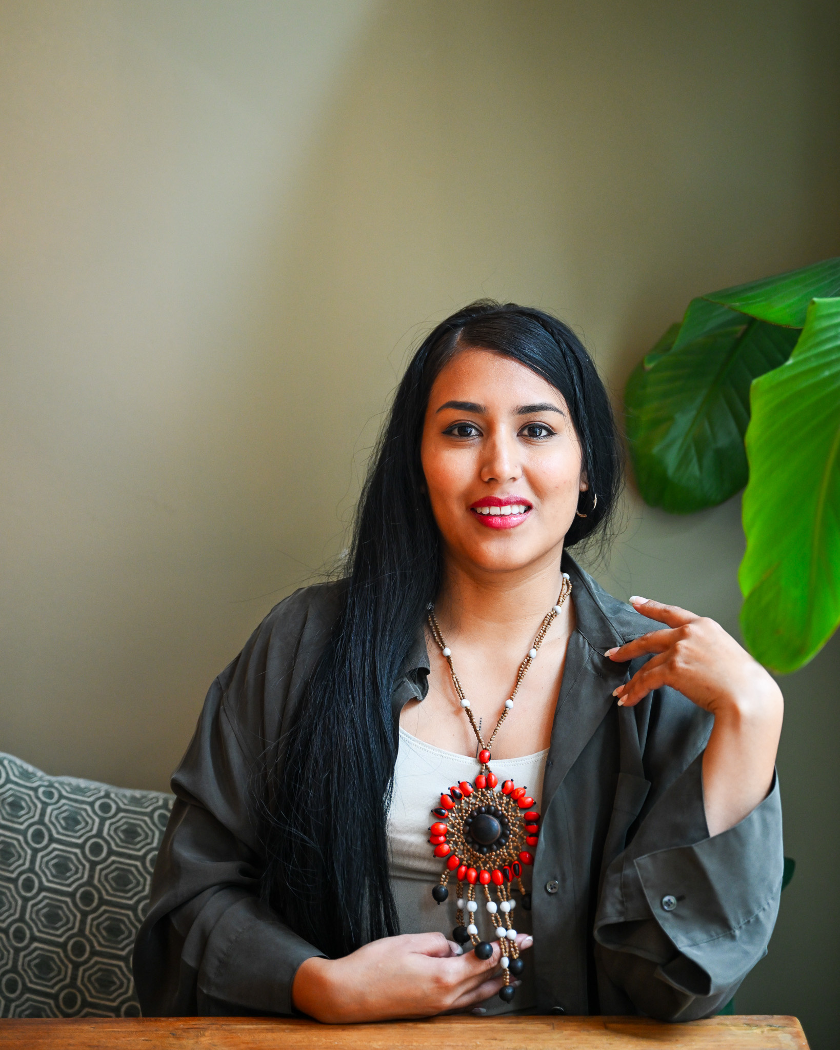 EcuaFina Beautiful handmade necklace: Mandi Sol