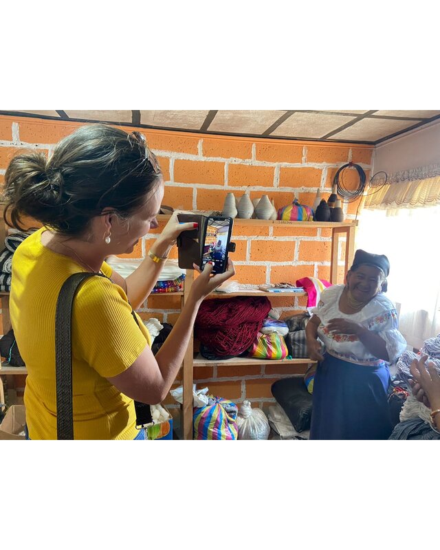 EcuaFina Poncho Elena marron