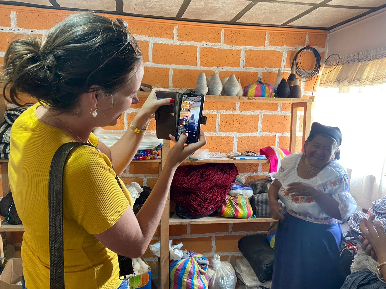 EcuaFina Poncho Elena Braun