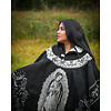 Poncho Dibujo Guadalupe Noir