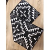 Alpaka Native Decke - Chimborazo Zwart & Grijs