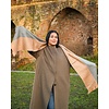 Alpaca Scarf Grey Peach