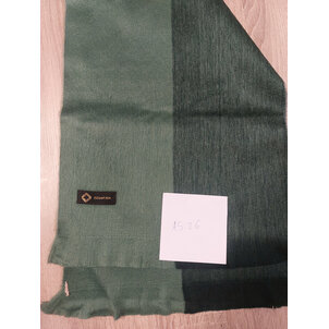 EcuaFina Alpaca sjaal - 190 cm x 30 - dubbel grijs