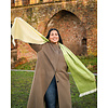 Alpaca Scarf Beige Green