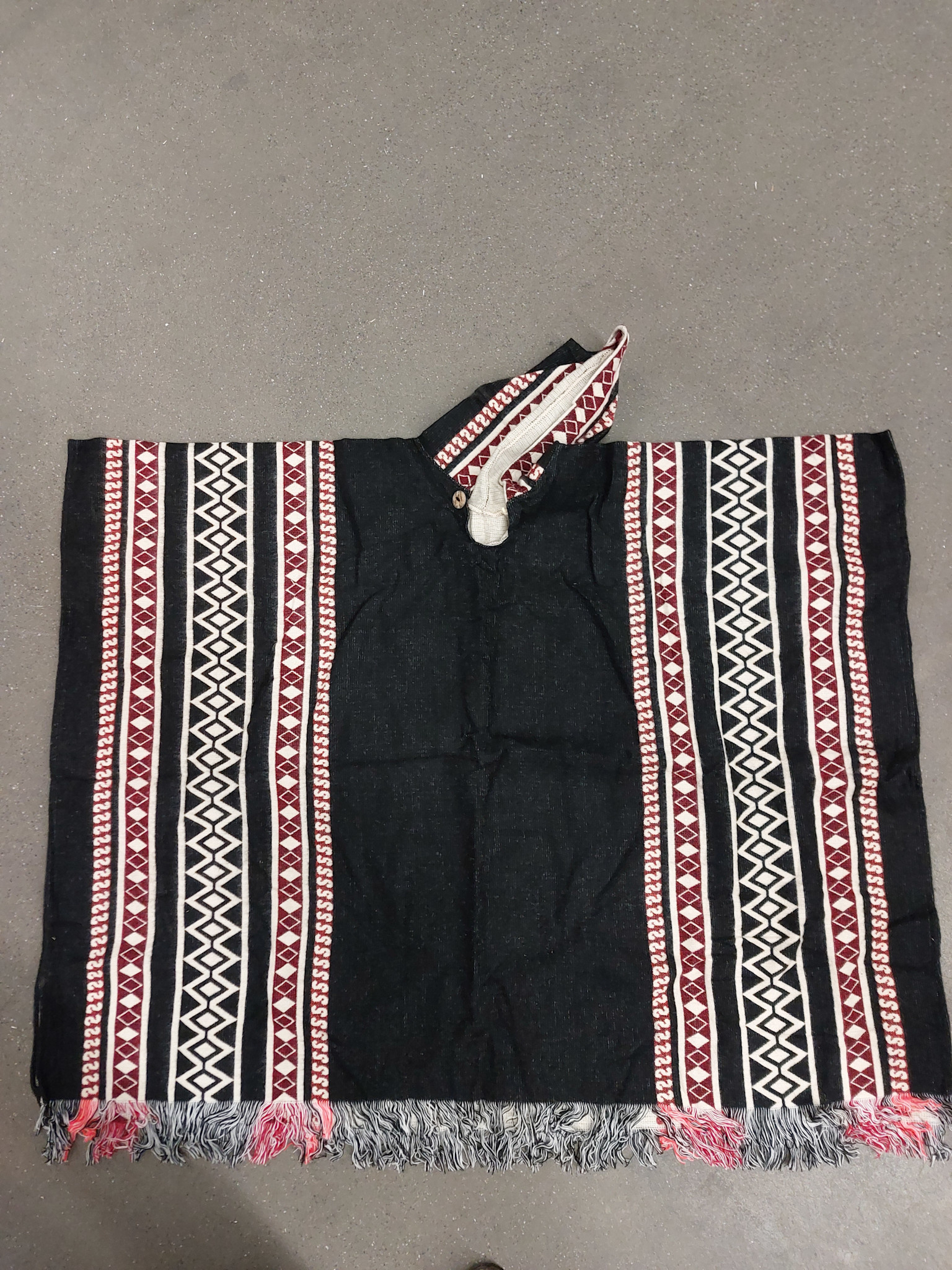 Poncho  Coquitos Zwart