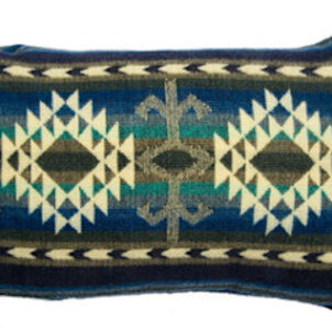 EcuaFina Taie d'oreiller offerte - Cotopaxi Blauw 40x60 cm