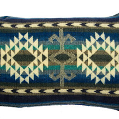 EcuaFina Free Pillow cover - Cotopaxi Blauw 40x60