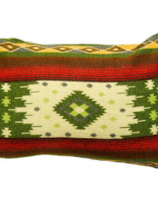 EcuaFina Free Pillow Cover - Quilotoa Groen 40x60 cm