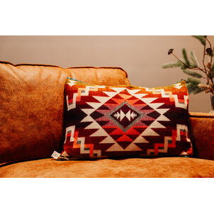 EcuaFina Kissen 60 x 40 cm – doppelseitig Chimborazo Pink – inklusive Entenfeder-Innenkissen