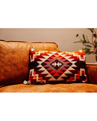 EcuaFina Rectangle alpacawool pillow - Chimborazo Pink