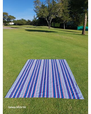 Picknickdecke Fiesta Blau