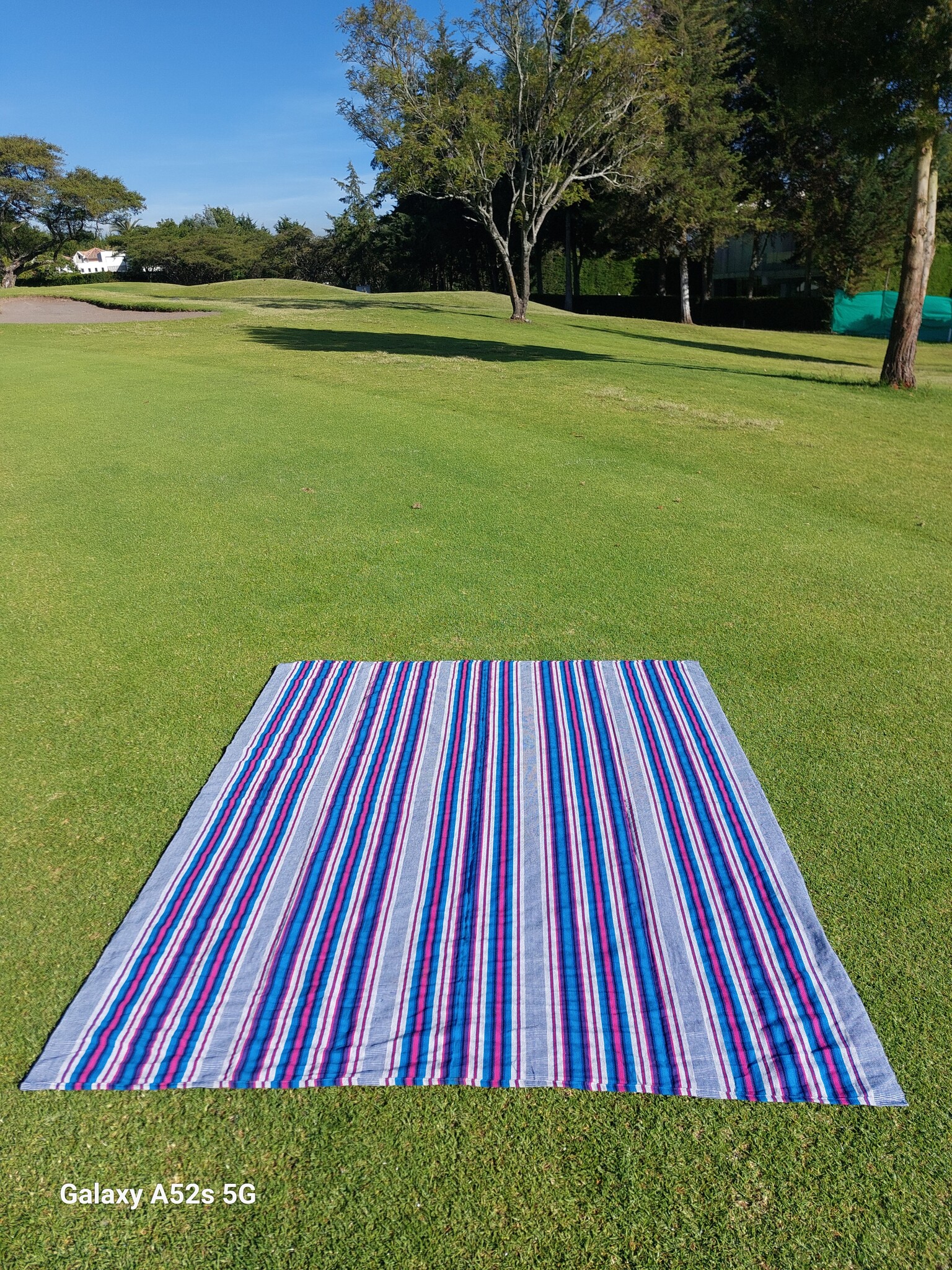 Picknickdecke Fiesta Blau