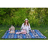 Picnic blanket Chimborazo Black and Blue