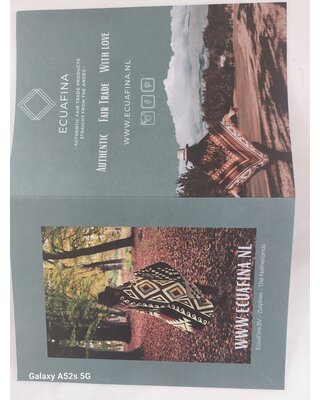 Folder - bedankt voor uw aankoop in 4 talen
