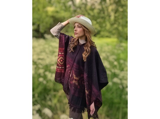 Poncho Rosanna - Bordeaux