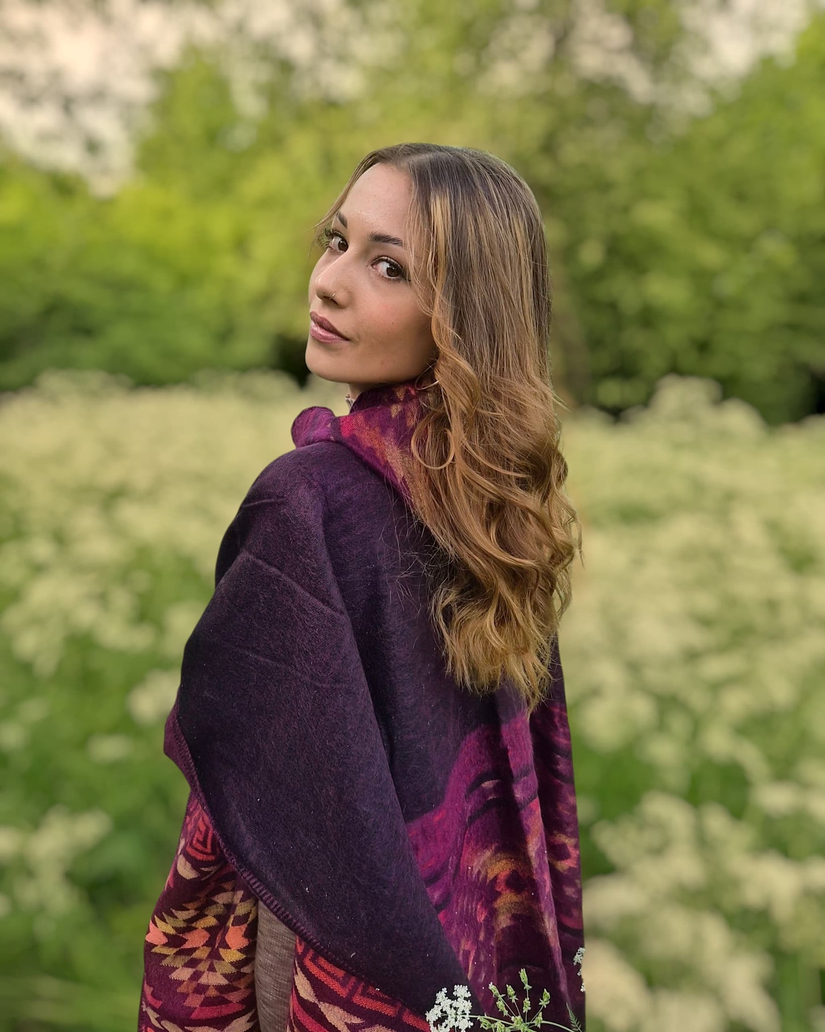 Poncho Rosanna - Peach