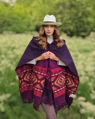 Poncho Rosanna - Peach