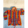 Colorful cardigan M - Orange
