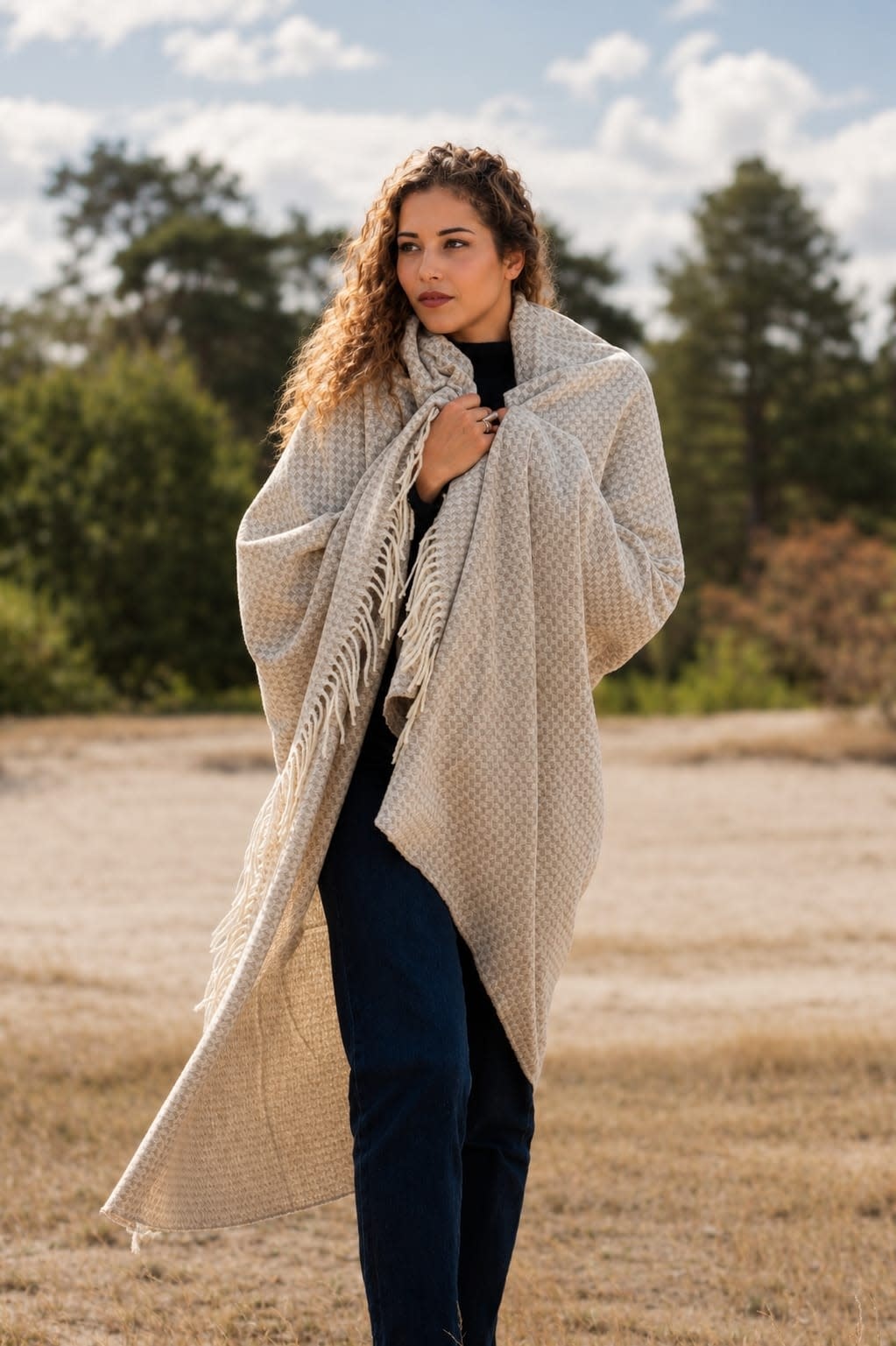LANAVITTA Wool Scarf - Comfort Beige