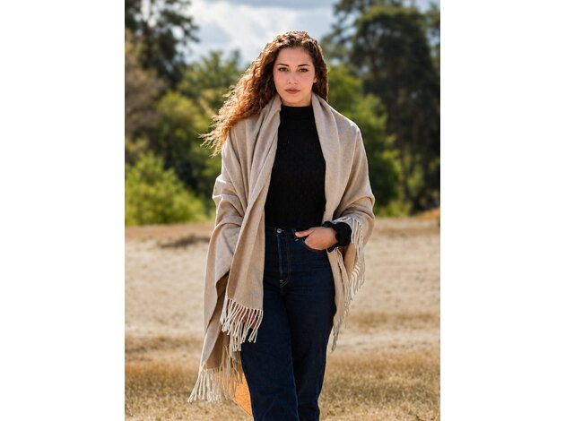 Cashmere Scarf – Maris Beige