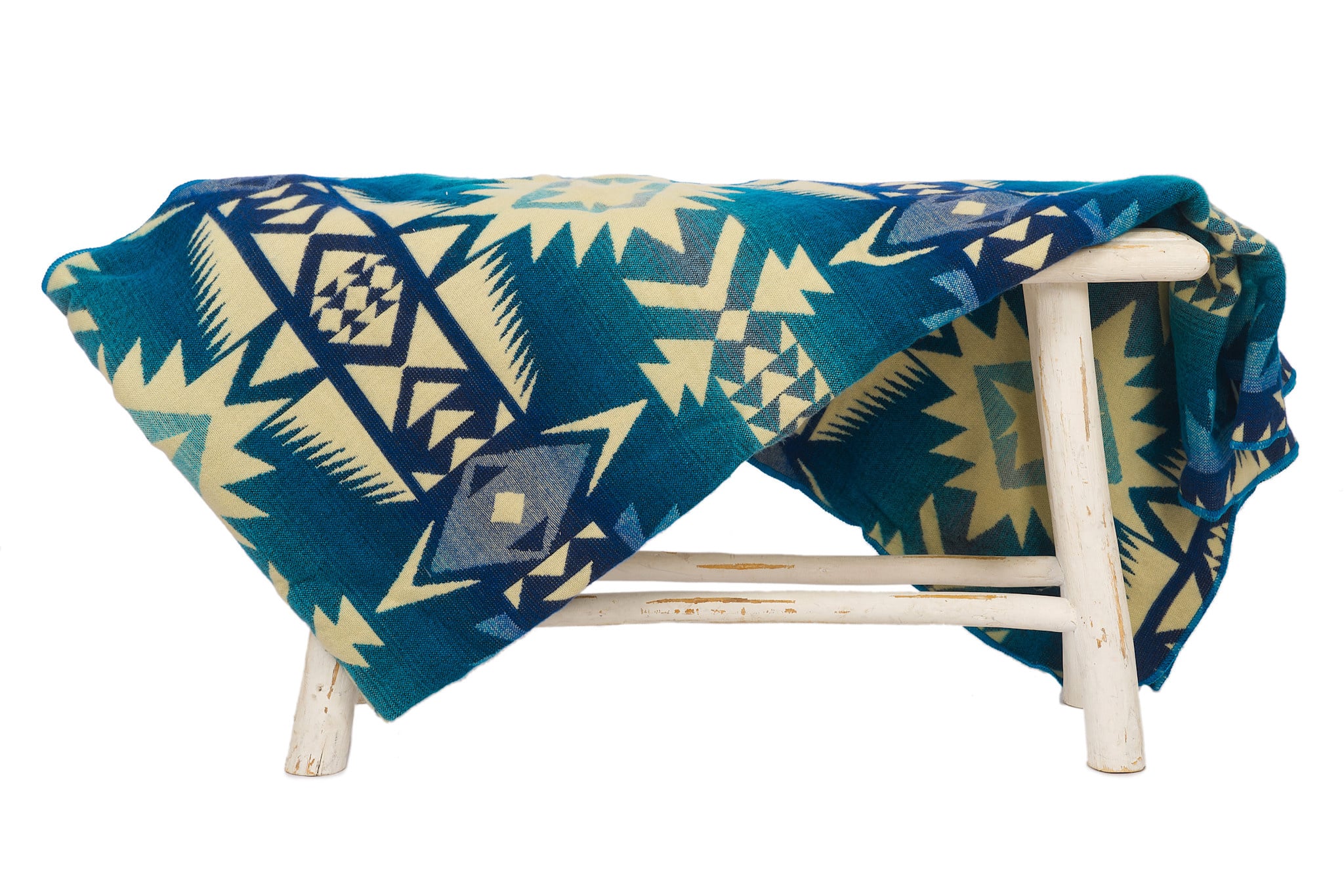 Alpakadecke Sangay Blue