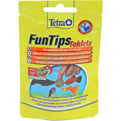 Tetra voeders Tetra Fun Tips Tablets, 20 tabletten.