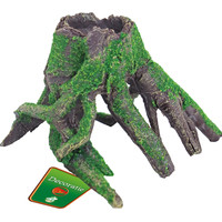 Boon aqua deco Boon Aqua Deco ornament polyresin mangrove met mos, 15x13x11 cm.