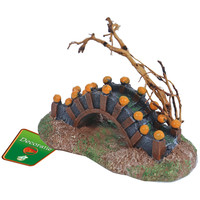 Boon aqua deco Boon Aqua Deco ornament polyresin eiland met brug en boom, 13 cm.